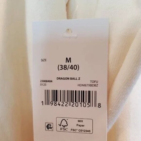 NWT Goku Dragonball Z Men's  Embroidered Hoodie - Picture 9 of 10